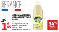 Citronnade duo de citrons Montebelo Brasil