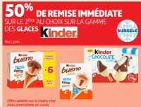 Gamme de glaces Kinder