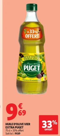 Huile d'olive vierge extra Puget