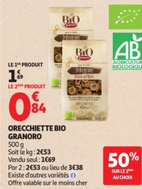 Orecchiette bio Granoro