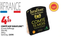 Comté AOP Juraflore 15 mois d'affinage