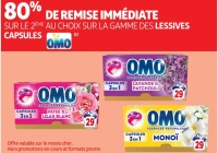 Lessive capsules Omo Essences Naturelles