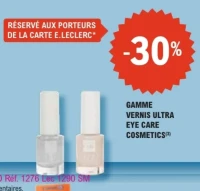 Gamme Vernis Ultra Eye Care Cosmetics
