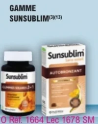 Gamme Sunsublim