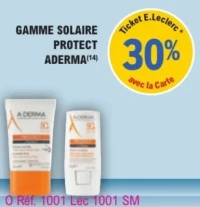 Gamme Solaire Protect Aderma