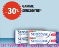 Gamme Sensodyne