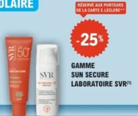 Gamme Sun Secure Laboratoire SVR