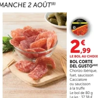 Bol Corte Del Gusto