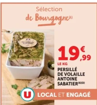 Persillé de volaille Antoine Sabatier