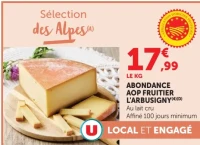 Abondance AOP fruitier L'Arbusigny