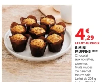 8 Mini Muffins