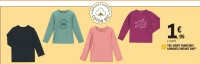 Tee-shirt manches longues enfant bio Tissaia Basics