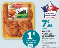 Poulet à griller Le Gaulois