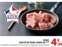 Sauté de Porc sans os
