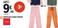 Pantalon cargo enfant Tissaia