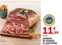 Jambon de Vendée à l'ancienne IGP