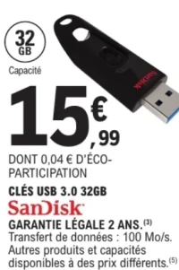 Clé USB 3.0 SanDisk 32Go