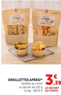 Oreillettes Apéro Calsay