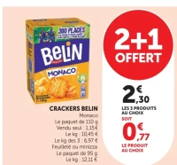 Crackers Belin Monaco