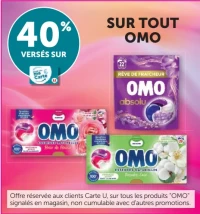 Lessives et produits d'entretien Omo