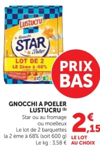 Gnocchi à poêler Lustucru