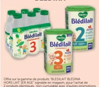 Gamme Blédilait Blédina