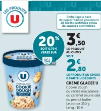 Crème glacée U