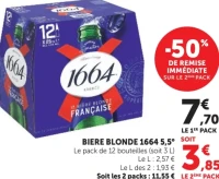 Bière Blonde 1664 5,5°
