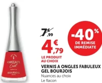 Vernis à ongles Fabuleux Gel Bourjois