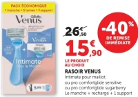 Rasoir Venus Intimate pour maillot