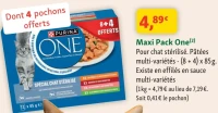Maxi Pack One Pour chat stérilisé