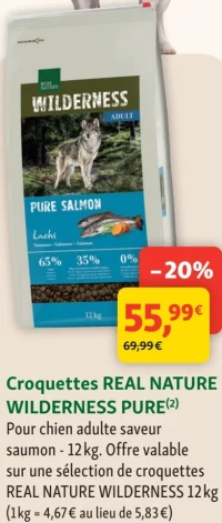 Croquettes REAL NATURE WILDERNESS PURE