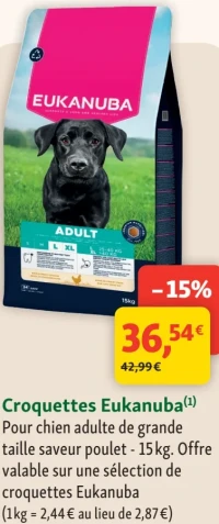 Croquettes Eukanuba