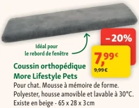 Coussin orthopédique More Lifestyle Pets