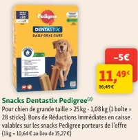 Snacks Dentastix Pedigree