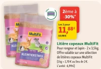 Litière copeaux MultiFit