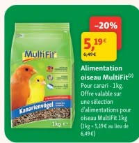 Alimentation oiseau MultiFit