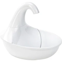 AniOne Fontaine à eau Wave 1,8 l blanc