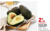Avocat prêt à déguster