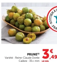 Prune Reine-Claude Dorée