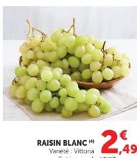 Raisin blanc Vittoria