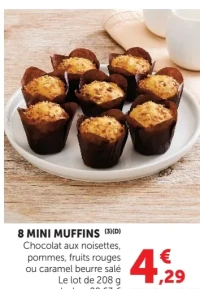 8 MINI MUFFINS