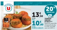Tomates farcies et riz U