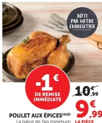 Poulet aux épices