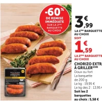 Chorizo Extra à Griller Séchoir Bodega