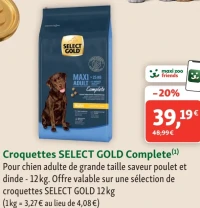 Croquettes SELECT GOLD Complete