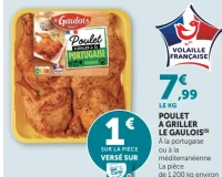 Poulet à griller Le Gaulois