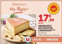 Abondance AOP fruitier L'Arbusigny