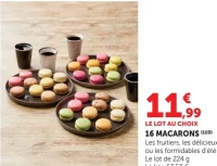 16 Macarons les fruitiers, les délicieux ou les formidables d'été