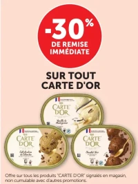 Sur tout Carte d'Or